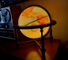 Replogle World Premier Light Up 12” Globe Lamp on Wood Stand Features USSR Burma