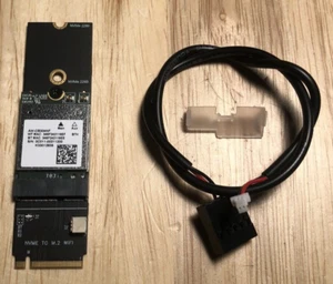Realtek RTL8821CE WiFi Card with M.2 2280 M Key to A + E Key Adapter - Afbeelding 1 van 9