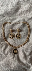 lion neck and earring set - Picture 1 of 1