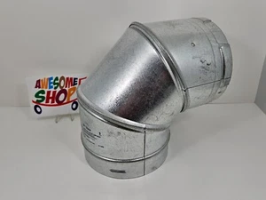 DuraVent 46DVA-E90 4" Inner Diameter - DirectVent Pro Direct Vent - Galvanized - Picture 1 of 8