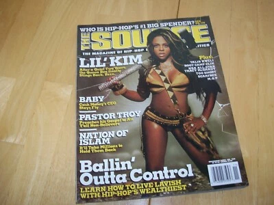 Source Magazine November 2002 Lil Kim Cash Money Pastor Troy MOP Rap HipHop - Image 1 of 4