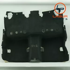 W117 14-19 Mercedes CLA GLA Class Rear Floor Carpet Liner Cover Mat Black Z3332 - Picture 1 of 7