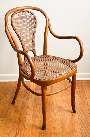 Antique J & J Kohn Austria Bentwood Arm Chair Local Pick Up Cleveland OH Cover