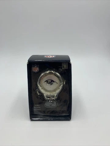 BRAND NEW Game Time NFL Baltimore Ravens Clip Watch Series NIB Cover