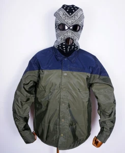 Primitive Skate Skateboards Winter Jacket Anorak Gibson Quilted Olive In L - Picture 1 of 2