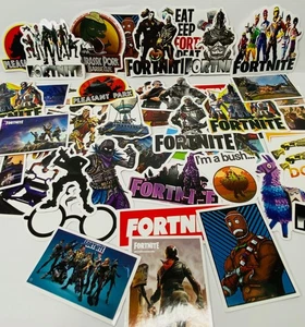 Fortnite Aufkleber 90 Stück Vinyl für Handy Wasserflasche Decals Videospiel - Bild 1 von 6