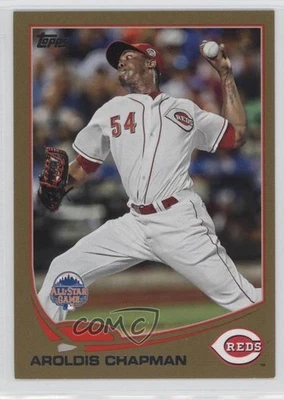 2013 Topps Update All-Star Gold /2013 Aroldis Chapman #US286 - Image 1 of 2