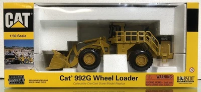 Cargador de ruedas Norscot 55115 CAT 992G escala 1:50 diecast Foto 1 de 4