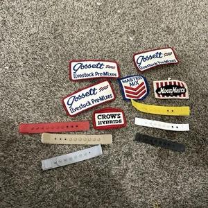 Lote de parches de semillas de alimentación de granja vintage broches de presión de repuesto vintage - Imagen 1 de 6