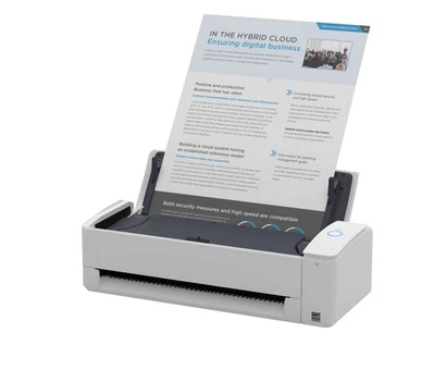 ScanSnap iX1300 Automatic Document Scanner - White - Business Card to A4, Duplex - Image 1 of 4