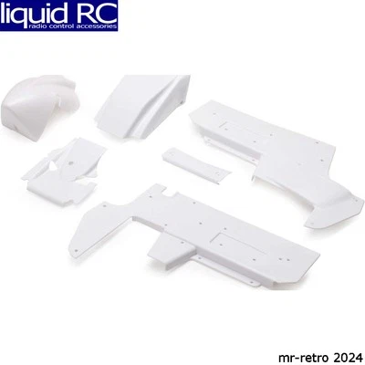 Losi -1890 Body Panel Set White: 22S Sprint - Image 1 of 2