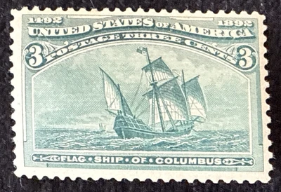 1893 US 3c Colombian Exposition Stamp MNH F/VF, SC#232 (CV $97.50) - Image 1 of 3