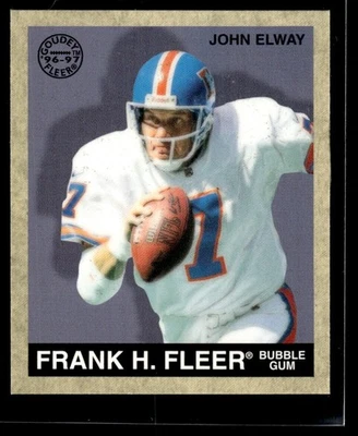 1997 Fleer Goudey John Elway Denver Broncos #15 - Image 1 of 2