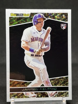JARRED KELENIC - 2021 Topps Update Black Gold Insert #BG-8 Rookie MARINERS RC - Image 1 of 2