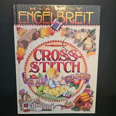 Mary Engelbreit Book Cross Stitch For All Seasons Hardcover 80 Projects  - Image 1 of 4