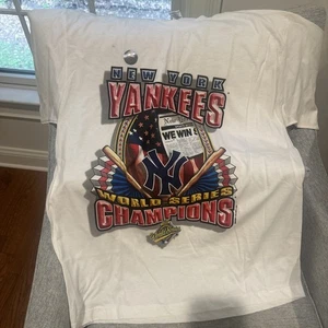 Vintage New York Yankees Shirt Men Large Starter 1996 World Series Champions USA - Picture 1 of 10