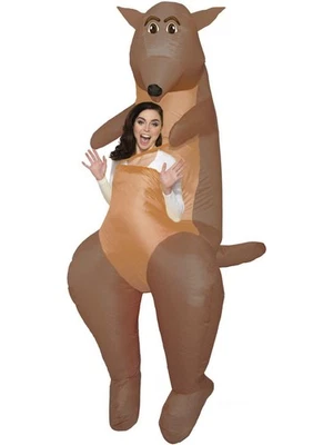 Inflatable Kangaroo Costume for Adults - Image 1 of 2