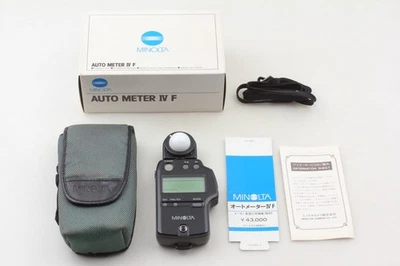 [Casi Como Nuevo con Correa de Estuche] Medidor Automático Minolta IV F Medidor de Luz en Caja de JAPÓN Foto 1 de 4