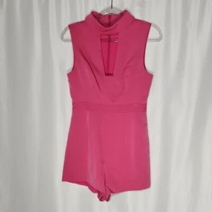 Finders Keepers Womens Pink Romper Short One Piece Size Medium M - Picture 1 of 8