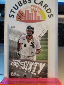 JOSE ABREU 2021 Topps Zero to Sixty #ZTS-10 Chicago White Sox - Picture 1 of 2