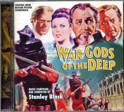 Stanley Black "WAR-GODS OF THE DEEP / CROSSPLOT" score Quartet CD sold out - Image 1 of 3
