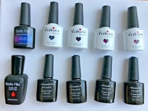 New 10x Vishine Belle Fille Annabelle Gel Nail Polish Soak Off UV LED Gel polish - Bild 1 von 7