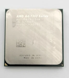 AMD A4-7300 3.8GHz Dual-Core APU AD735BYBI23JA Socket FM2 - Picture 1 of 2