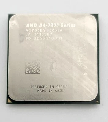 AMD A4-7300 3.8GHz Dual-Core APU  AD735BYBI23JA Socket FM2 - Image 1 of 2