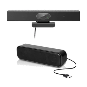 Professional HD 1080P Webcam & USB Soundbar | Bundle Package - Picture 1 of 14