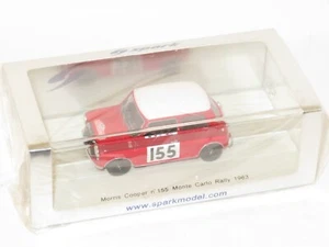 1/43 Morris Mini Cooper - Rally Monte Carlo 1963 #155 L.Morrison / B.Culcheth - Picture 1 of 3