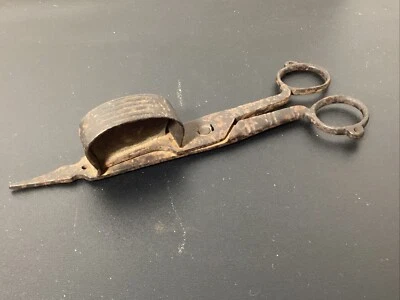 Antique Candle Wick Cutting  Scissors Sniffer R2 - Image 1 of 4