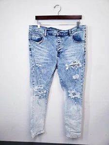 2.Amiri Denim Distressed Jeans - Size 40 - Picture 1 of 6