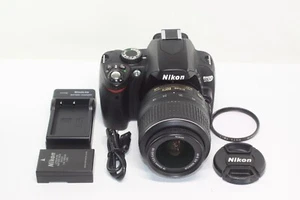 AS IS Nikon D D60 10.2MP DSLR Camera + AF-S Nikkor 18-55mm F/3.5-5.6 G Lens Kit - Picture 1 of 12