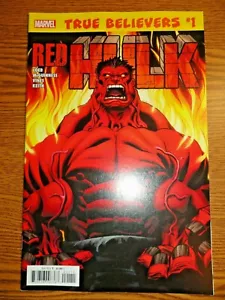Hulk #1 True Believers Nachdruck Schlüssel NM 1st Rot Donnerkeil Ross Marvel Mcu - Bild 1 von 1