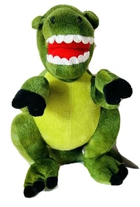 Devin Gage Progressive Plush Dinosaur Tyrannosaurus Rex 11” Tie Dye Green T Rex - Picture 1 of 7