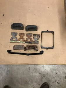 1940 Cadillac 62 Series Coupe Door Hinges Arm Rests And Misc Parts - Picture 1 of 10