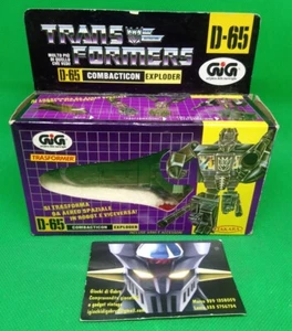 Transformers Trasformer G1 Combacticon Explorer D-65 Takara Hasbro GIG, near mib - Imagen 1 de 7