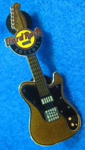 COZUMEL WALL GUITAR ALBERT COLLINS *THE ICE MAN* TELECASTER Hard Rock Cafe PIN - Picture 1 of 1