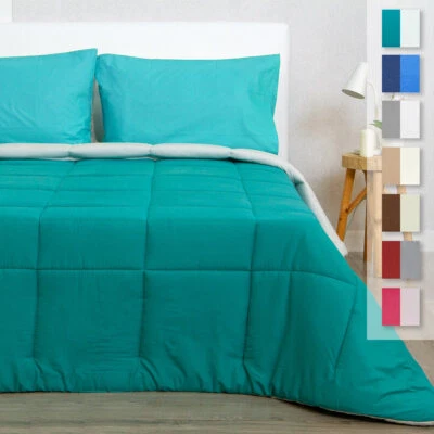 Trapunta Piumone invernale Bicolore di Morbidissimi - dimensioni varie J928 - Immagine 1 di 4