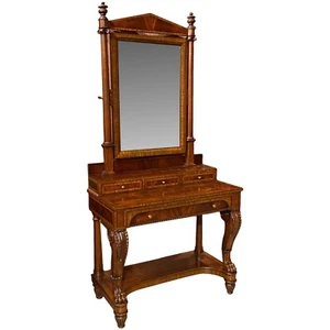 Maitland-Smith Chest with Mirror in Mahogany - Picture 1 of 12