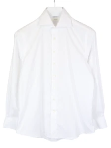 SUITSUPPLY Traveller Extra Slim Fit Formal Shirt Men's (UK) 39 Cutaway White - Picture 1 of 10