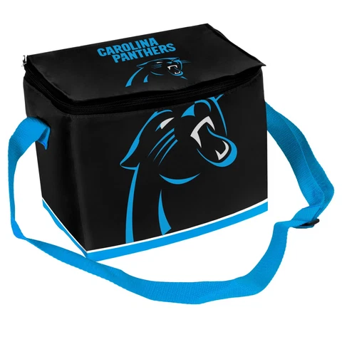 Carolina Panthers Insulated soft side Lunch Bag Cooler New - BIg Logo Cover