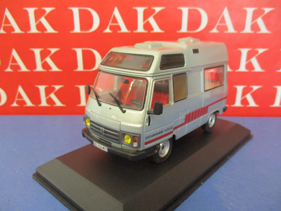 Die cast 1/43 Modellino Camper Peugeot Chausson-Carrier Odyssee 4000 1983 - Immagine 1 di 4