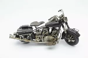 Modello Moto Vintage Metal 14" Modello Harley Davidson Cruiser Style - Foto 1 di 2