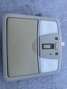 2010 INFINITI G37 SEDAN OVERHEAD ROOF DOME LIGHT W/ SUNROOF SWITCHES - TAN OEM - Picture 1 of 9