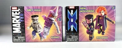 Marvel Minimates Grey Hulk & Rhino, New Wolverine and Phoenix Foto 1 de 4