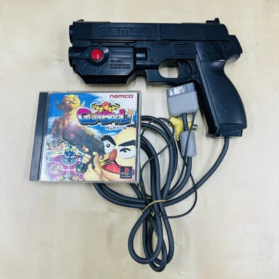 Namco GunCon NPC-103 Light Gun Controller for PS1 + Bonus Game GUNBARL Used - Image 1 of 4