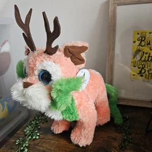 Center Parcs Peluche Ciervo Reno Cervatillo Bracken Peluche Juguete Suave Verde Naranja Etiquetas - Imagen 1 de 12