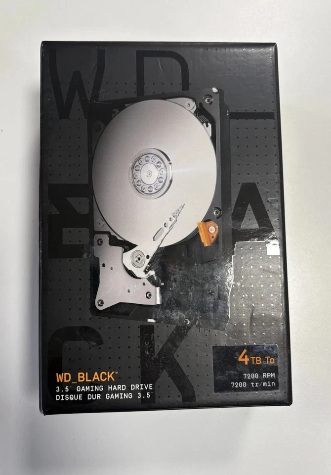 Western Digital WD_BLACK 4TB Gaming SATA HDD Internal Hard Drive HDD-WD4006FZBX - Image 1 of 1