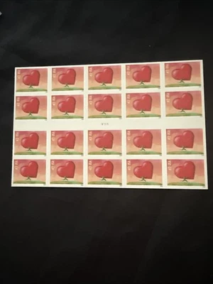 Scott #4270a: All Heart Love MNH Booklet of 20. - Image 1 of 2